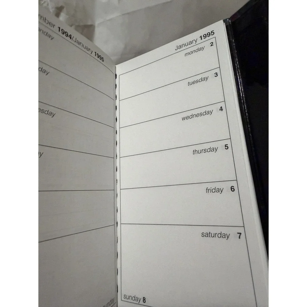 Address Book 1995 Unused